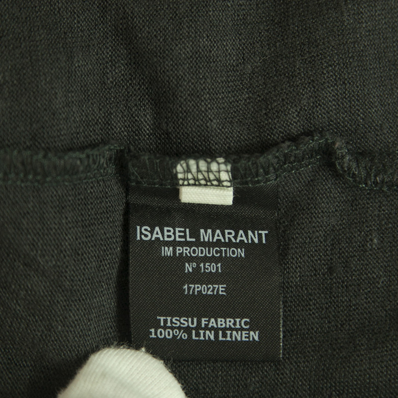 United States Isabel Marant Etoile - Top Linen in Grey(Size S) Official - A Buy Online at imefashion.com